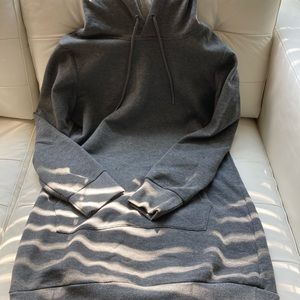 Fleece Hoodie Dress